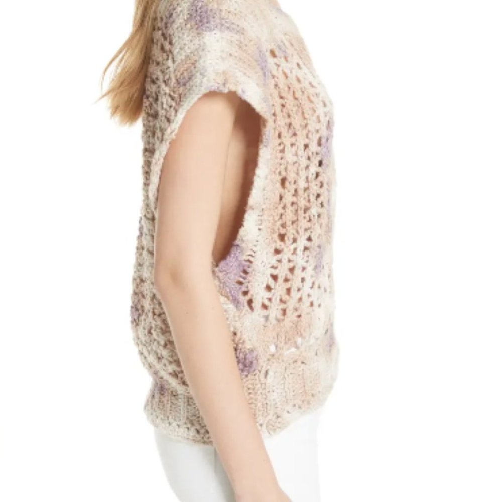 NWT Free People Tie Dye Sweater - Picture 4 of 7